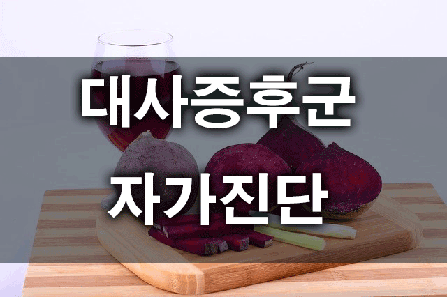 대사증후군자가진단