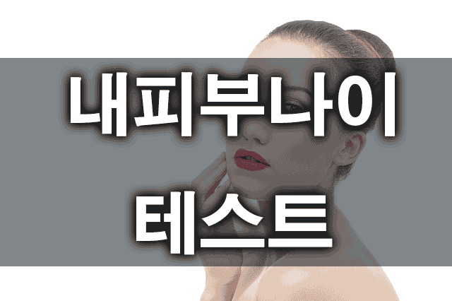 내피부나이테스트로고