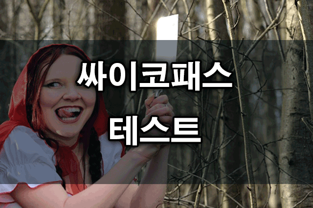 싸이코패스테스트